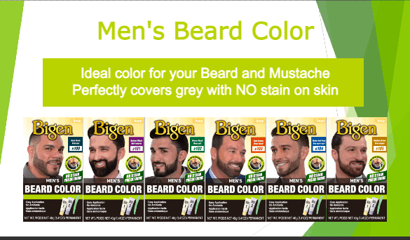 Men's Beard Color